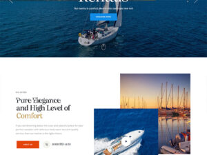 Catamaran Yat Teması