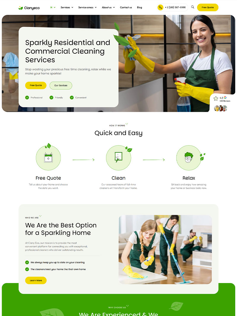 ClanyEco Temizlik Şirketi Teması