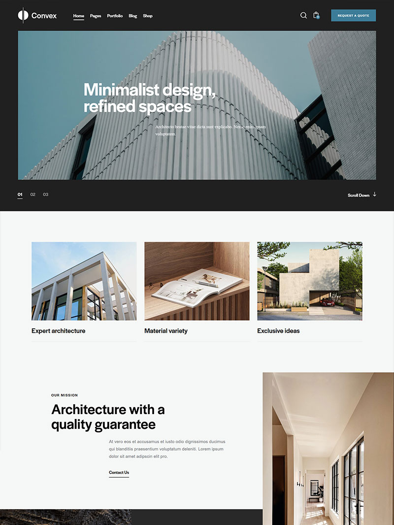 Convex Mimar Ofisi Teması