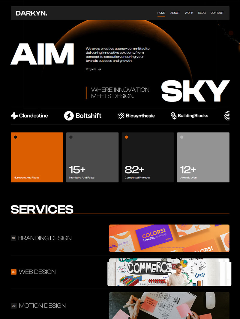 Darkyn Portfolyo Teması