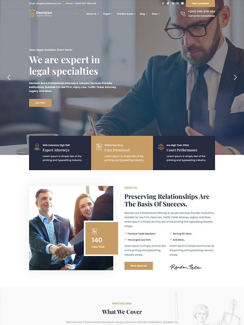 Decision Avukat Teması