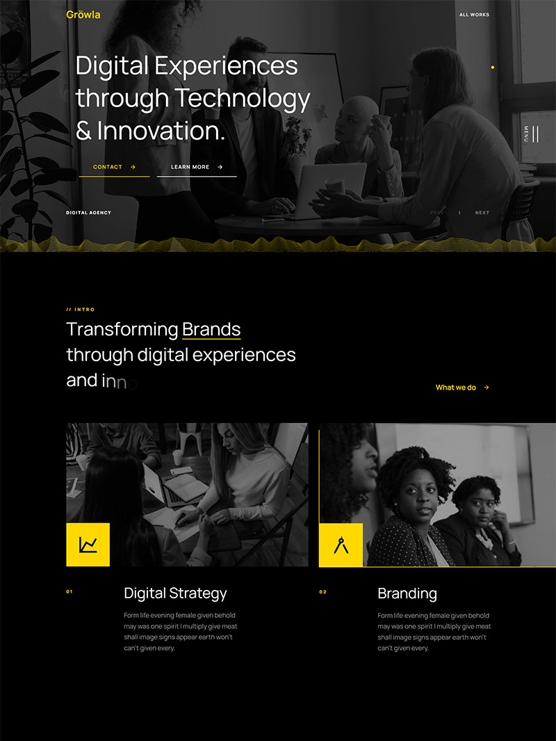 Gröwla Ajans Teması