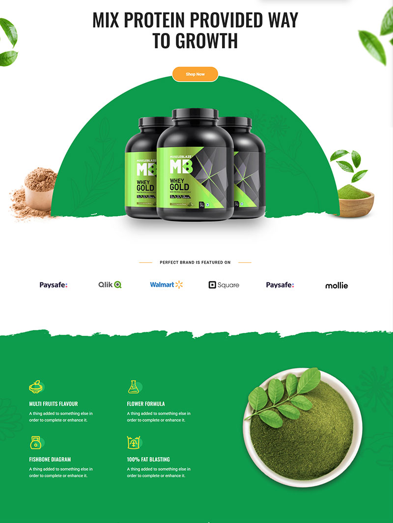 Health-Supplement E-Ticaret Teması