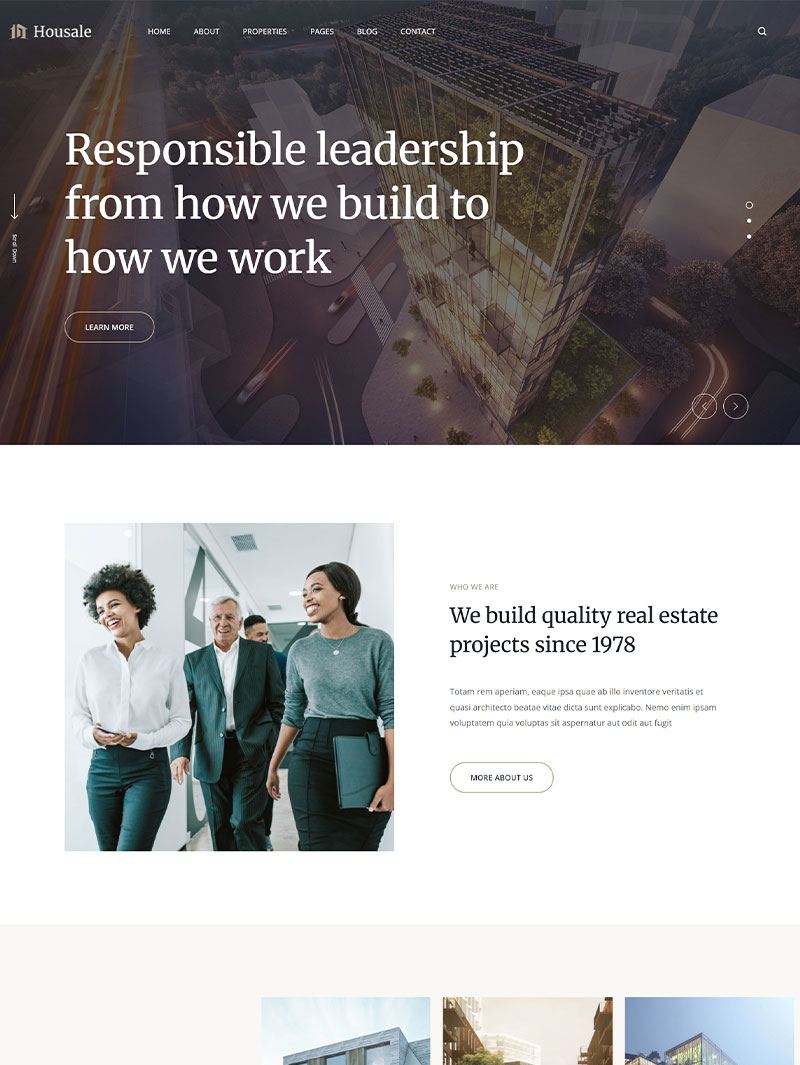 Housale Emlak Teması