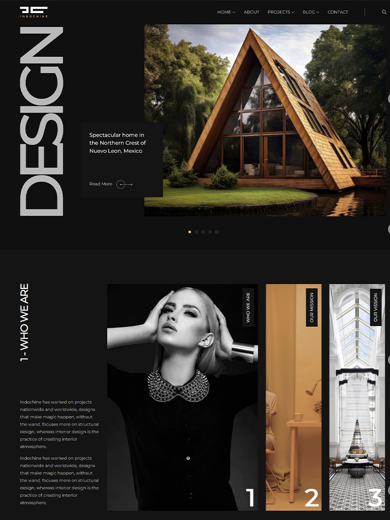 Indochine Mimar Ofisi Teması