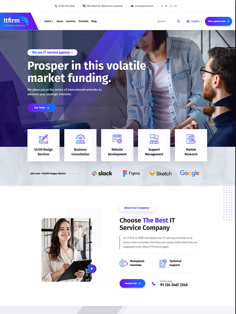 Itfirm IT-Teknoloji Teması