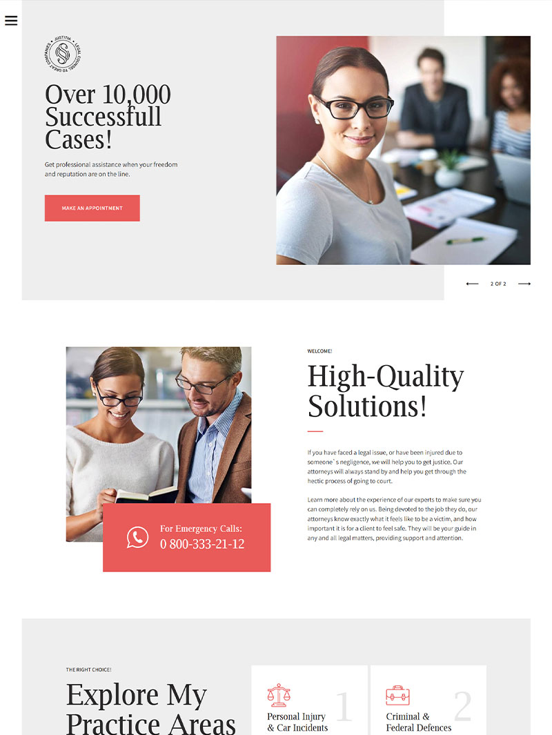 Justitia Hukuk Bürosu Teması