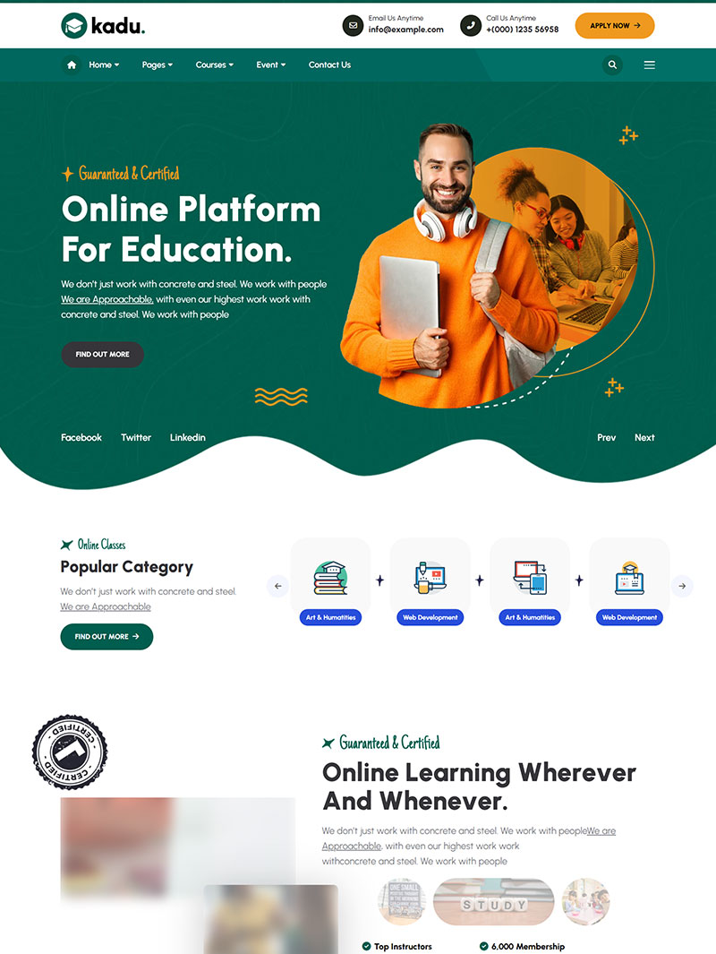 Kadu Eğitim Teması