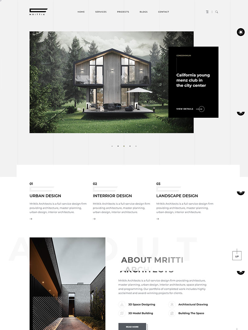 Mrittik Mimar Ofisi Teması