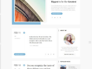 Narration Blog Teması