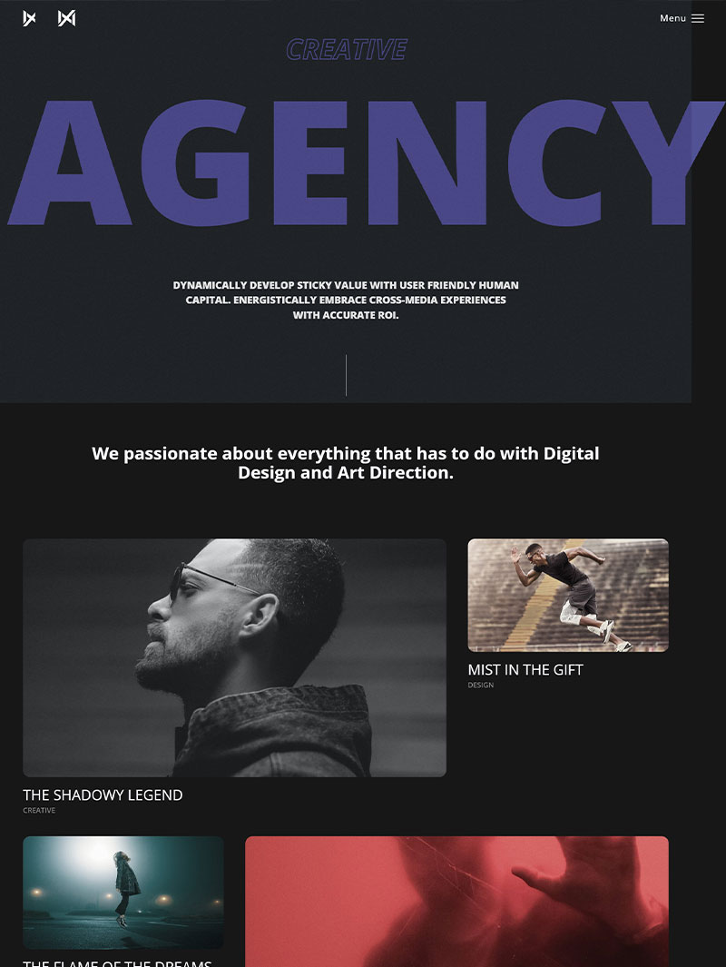 Nicex Portfolyo Teması