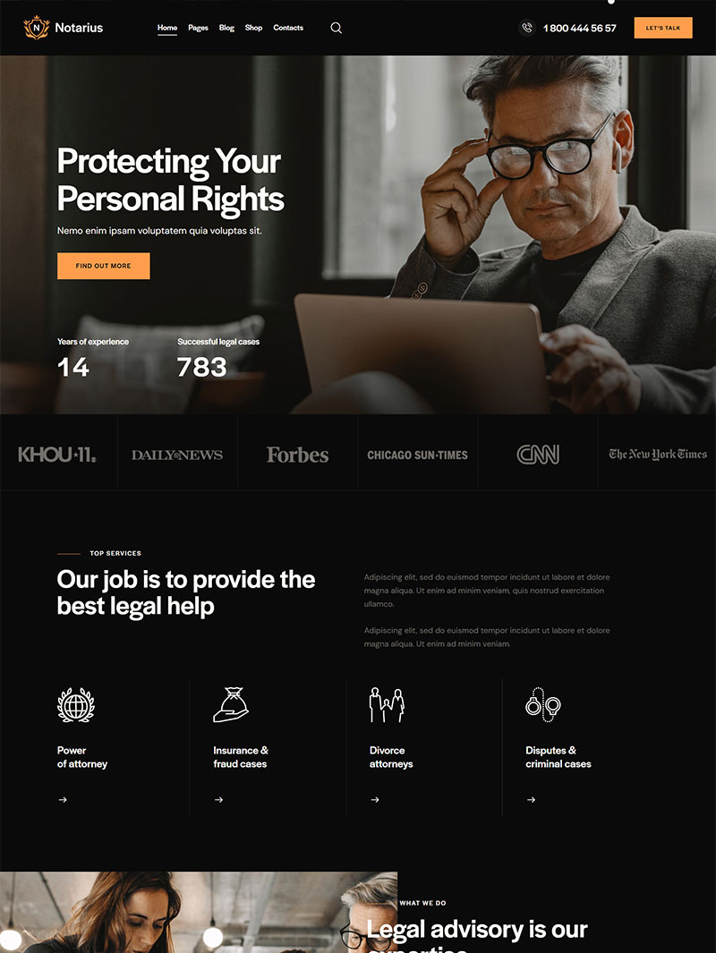 Notarius Hukuk Bürosu Teması