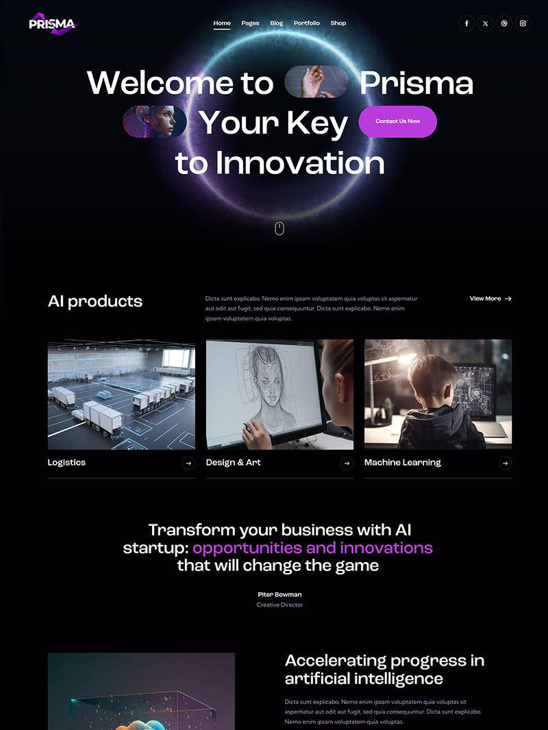 Prisma Ajans Teması