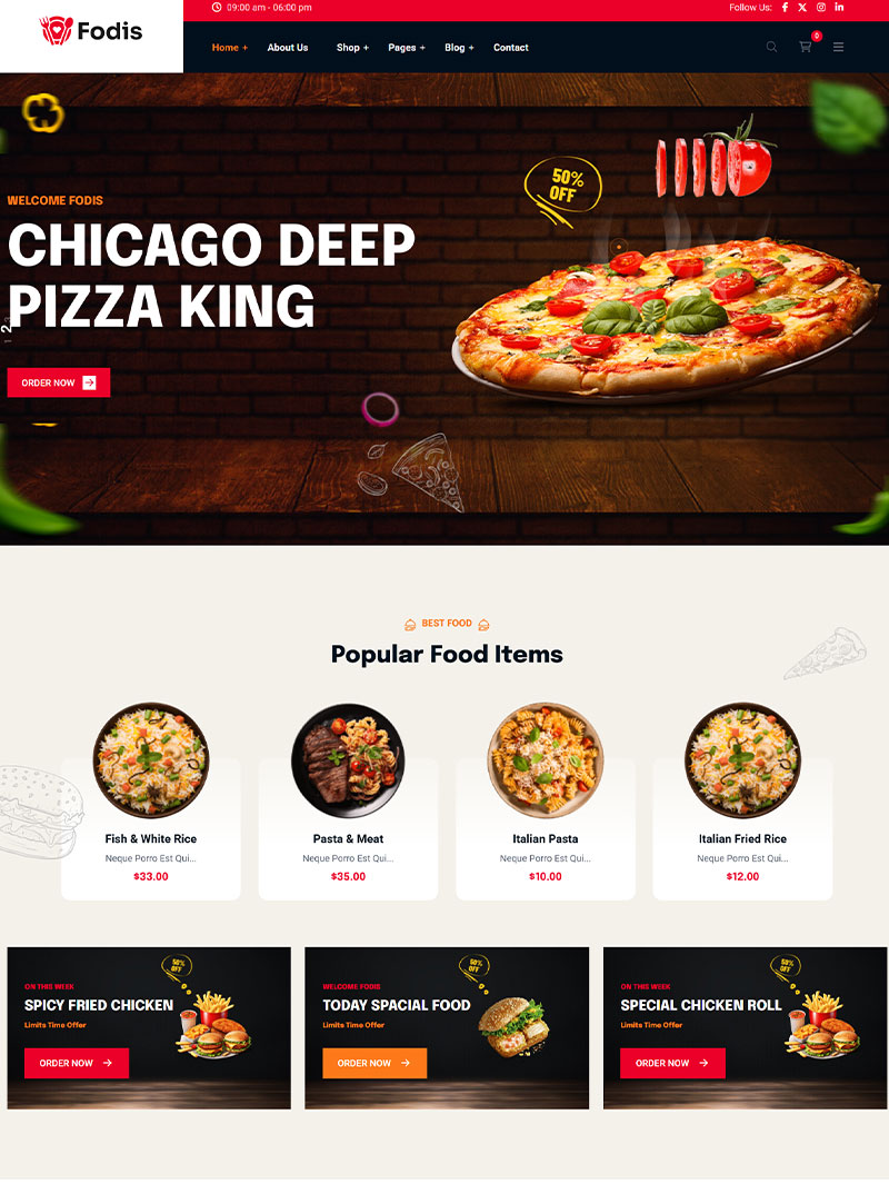 Restaurant-Cafe Cafe-Restaurant Teması