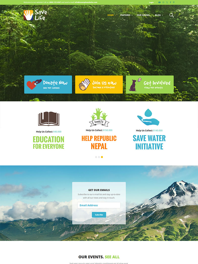 Save-Life İklimlendirme Teması