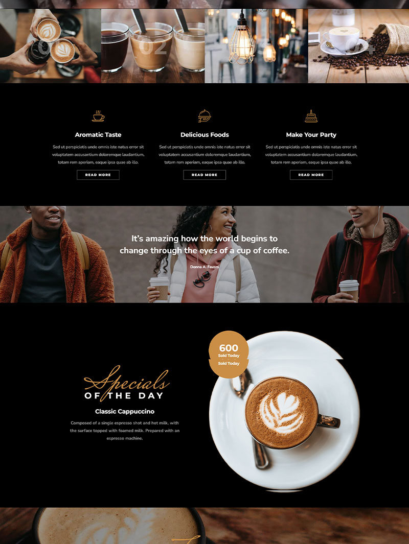 Stradale Cafe-Restaurant Teması