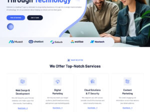 Webteck IT-Teknoloji Teması