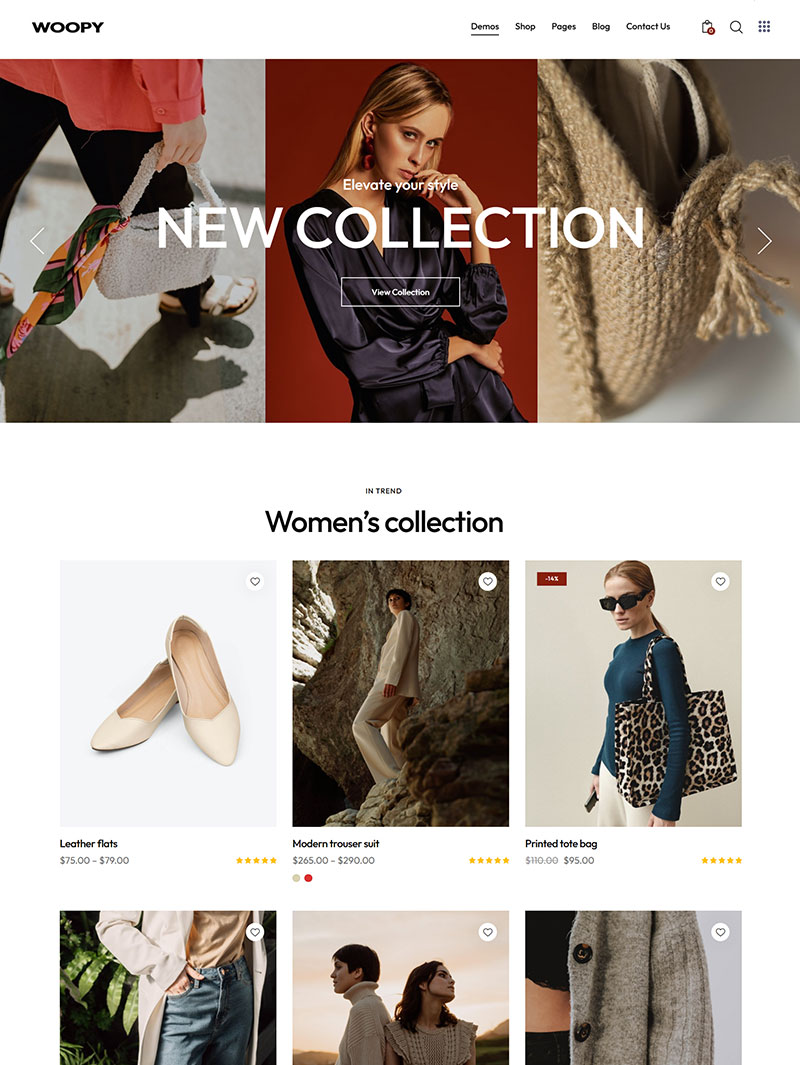 Woopy E-Ticaret Teması