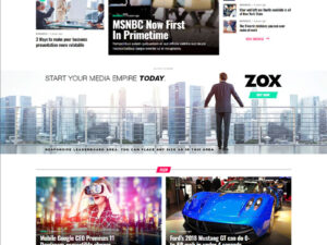 Zox News Blog Teması